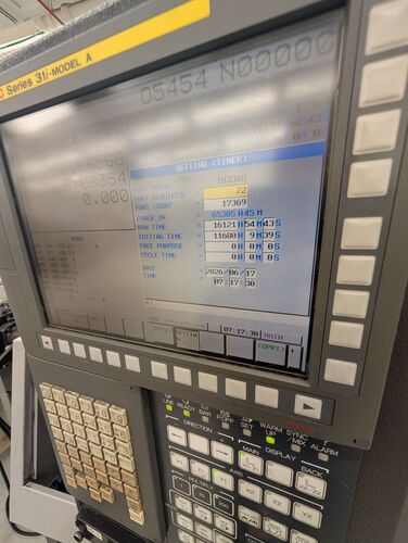 Tsugami #SS32, CNC swiss lathe, 1.25" capacity, 7-Axis, 12' Edge Patriot 338 barfeed, Fanuc 31i-B, LNS chip - Image 3