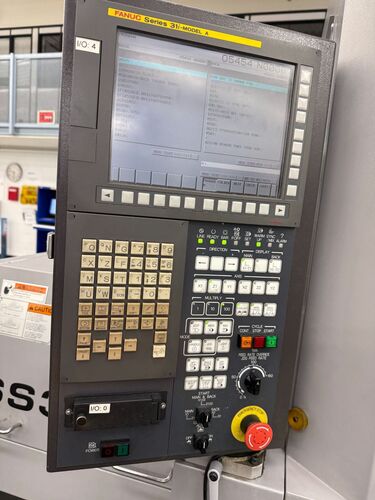Tsugami #SS32, CNC swiss lathe, 1.25" capacity, 7-Axis, 12' Edge Patriot 338 barfeed, Fanuc 31i-B, LNS chip - Image 4