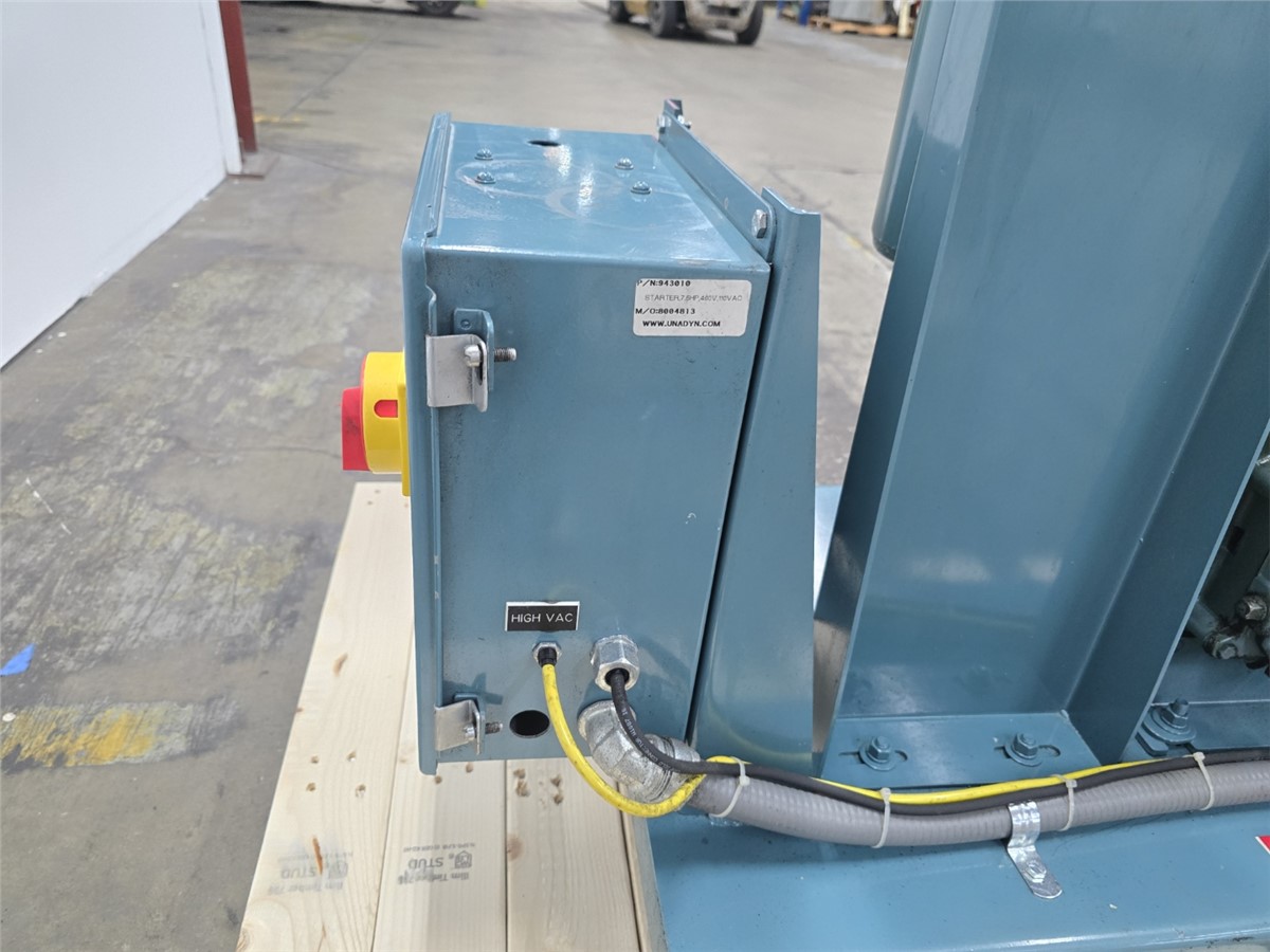 Roots #45-U-RAI-DSL, rotary lobe blower, 7.5 HP Marathon motor, 1766 RPM, 460 V., 3 Ph., Una Dyn package - Image 3