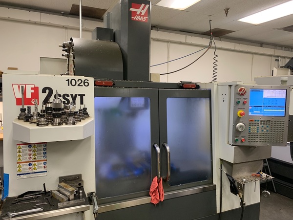 Haas #VF-2SSYT, CNC vertical machining center, 24 automatic tool changer, 30" X, 20" Y, 20" Z, 12000 RPM - Image 2