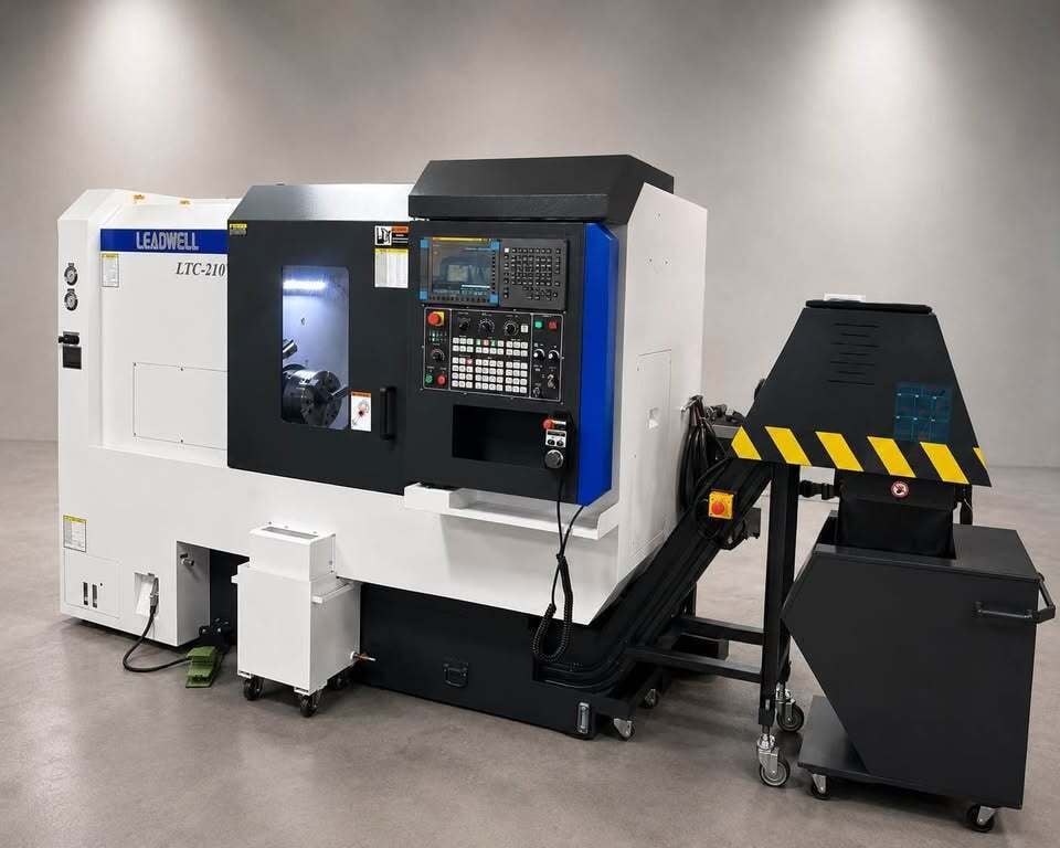 Leadwell #LTC-210Y, 5-Axis CNC Lathe, 10" chuck, 3" bar, 20 HP, 3,500 RPM, live tooling, tool probe - Image 2