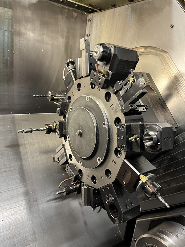 Hardinge #SR-200MSY, CNC Lathe, 7.45" X, 3.37" Y, 21.54" Z, 20.4" swing, 17.2" turning length, 2.5" bar, 30 - Image 4