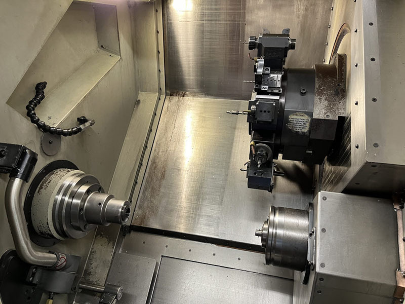 Hardinge #SR-200MSY, CNC Lathe, 7.45" X, 3.37" Y, 21.54" Z, 20.4" swing, 17.2" turning length, 2.5" bar, 30 - Image 5