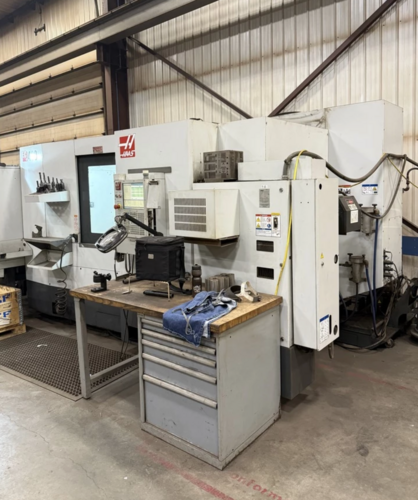 Haas #EC-400PP, 4-Axis Horizontal Machining Center, 20" X/Y/Z, 15.75" pallet, 20 HP, 8,100 RPM, 100 automatic - Image 3