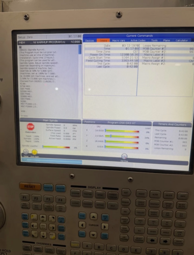Haas #EC-400PP, 4-Axis Horizontal Machining Center, 20" X/Y/Z, 15.75" pallet, 20 HP, 8,100 RPM, 100 automatic - Image 4