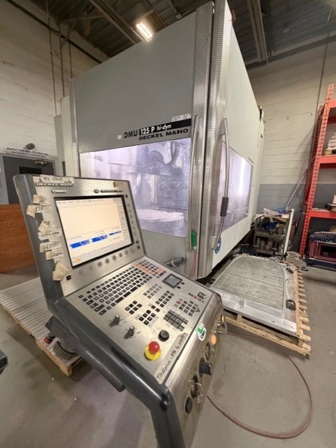 Deckel Maho #DMU-125P-HI-DYN, 5-Axis Universal Machining Center, 49.2" X, 34.6" Y, 31.5" Z, 37.5 HP, 12,000 - Image 1