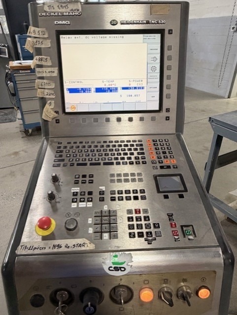 Deckel Maho #DMU-125P-HI-DYN, 5-Axis Universal Machining Center, 49.2" X, 34.6" Y, 31.5" Z, 37.5 HP, 12,000 - Image 3
