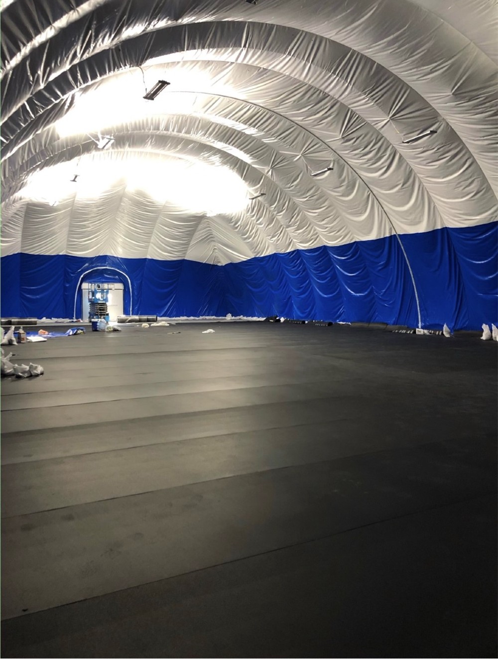 120' x 60' x 28' Arizon Building Systems Air Dome (Permanent Structure) - 7200 sqft. 60' x 120' - 28' - Image 2
