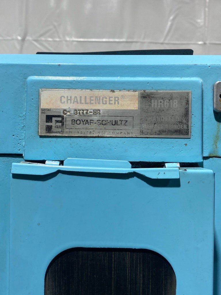 6" x 18" Boyar-Schultz #Challenger-HR618, Surface Grinder - Image 5