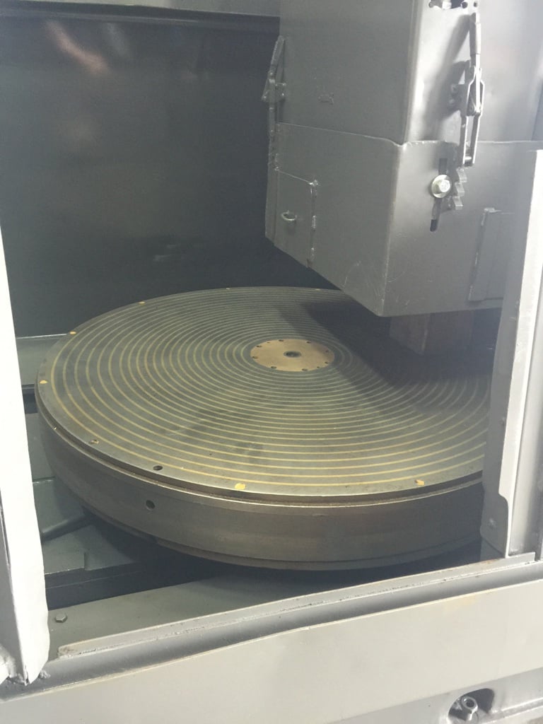 Mattison #24, Rotary Table Surface Grinder, 56" swing, 24" max. work height, 42" chuck diameter, 50 HP, 6-28 - Image 2