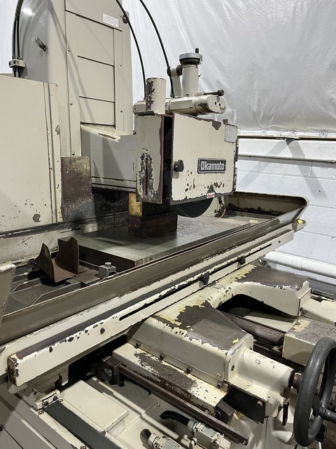 16" x 32" Okamoto #1632N, Hydraulic Surface Grinder, 15.7" x 33.5" table, 37.4" X, 17.3" Y, 20.6" Z, 5 HP - Image 2