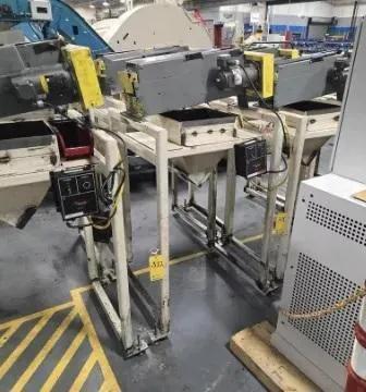 Warren #WRS-1-24, Roll Sorter, 24" roller length, 3" max. part length, 3/4" max. part diameter, Manarik - Image 1