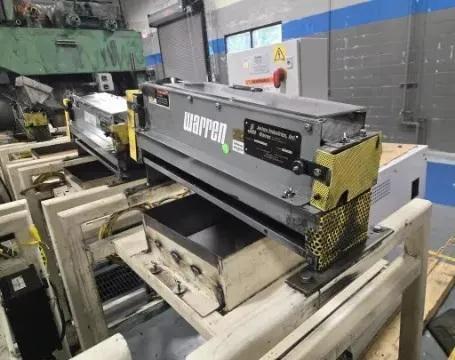 Warren #WRS-1-24, Roll Sorter, 24" roller length, 3" max. part length, 3/4" max. part diameter, Manarik - Image 2