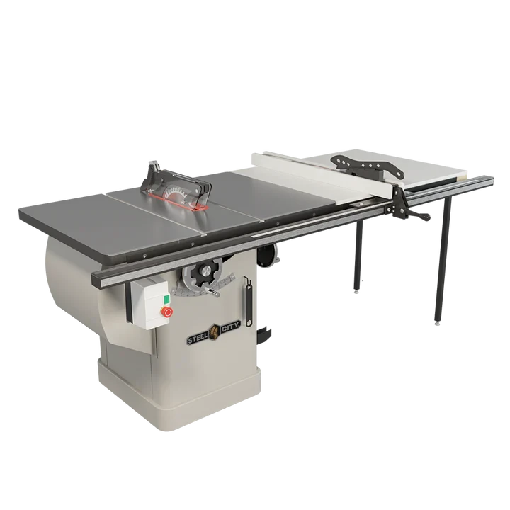 Steel City #35635, 7.5 HP Cabinet Table Saw, industrial cabinet saw, heavy duty trunnions, Open Box - Image 1