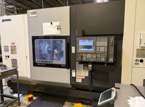 Okuma #LT-3000-EX-3TMY, CNC Turning Center, 21.7" swing, 30/20 HP, 50-4200 RPM, 17.7" diameter x 34" L - Image 2