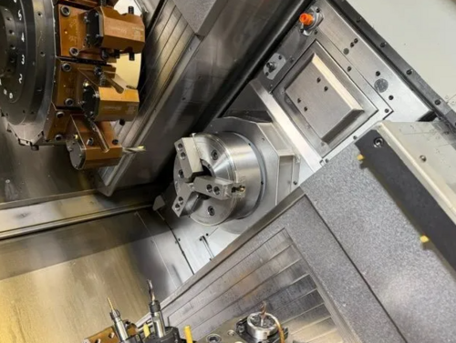 Okuma #LT-3000-EX-3TMY, CNC Turning Center, 21.7" swing, 30/20 HP, 50-4200 RPM, 17.7" diameter x 34" L - Image 8