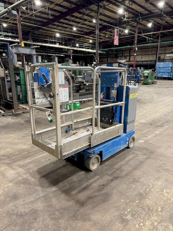 500 lb. Genie #GR-12, scissor lift, 17'4" work height, 11'4" platform height, 310 hours, 2017 - Image 5