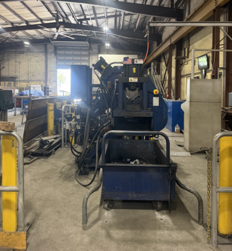 6" x 6" x 5/8" Ocean Clipper, Angle Line, Siemens 840Di Control, conveyor, 2015 - Image 9