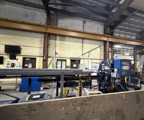 6" x 6" x 5/8" Ocean Clipper, Angle Line, Siemens 840Di Control, conveyor, 2015 - Image 10