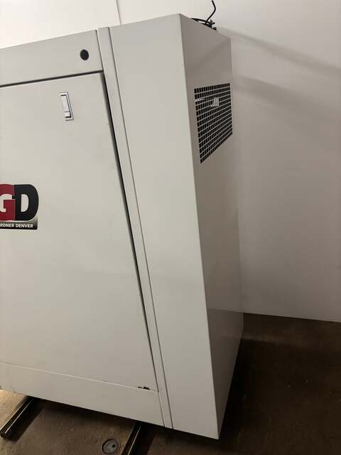 100 psig, Gardner Denver #EFC99A, Rotary Screw Air Compressor, 20 HP, 2000 - Image 8