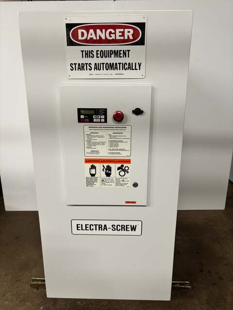 100 psig, Gardner Denver #EFC99A, Rotary Screw Air Compressor, 20 HP, 2000 - Image 10