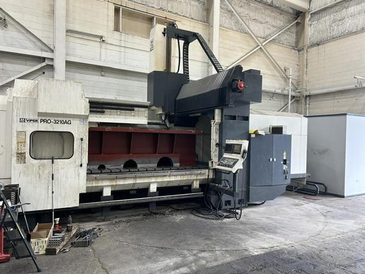 Mighty #PRO3210AG, CNC Vertical Bridgemill, 120" X Travel, 82.6" Y Travel, 39" Z, 35/30 HP, 6000 RPM, 40 - Image 2