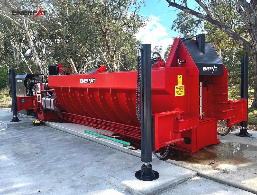 Enerpat #AMB-SCE5000, Car Logger Baler, Whole Car Body Recycling, High Density Steel Bales, NEW - Image 2