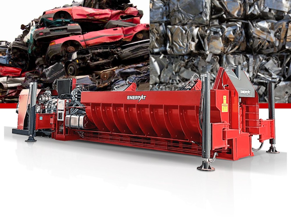 Enerpat #AMB-SCE5000, Vehicle Baler, Scrap Car Body Compression System, Reduce Storage & Transport Costs, NEW - Image 1