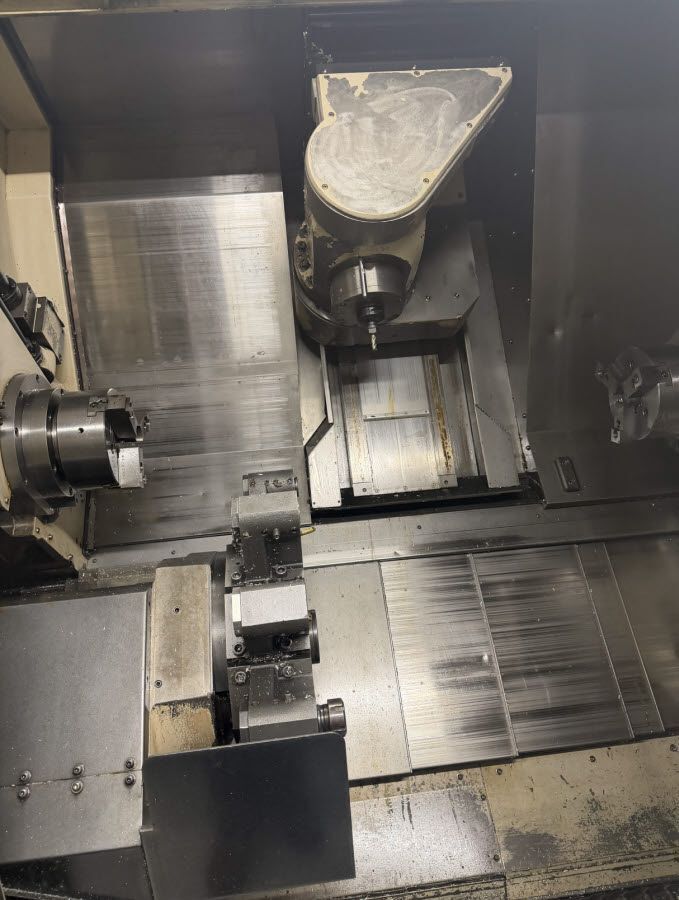 Daewoo Doosan #Puma-MX2000ST, CNC lathe, 29.5" swing, 8" chuck, 3-jaw, 3" bar, 21.65" dia., 40.15" lgth - Image 3
