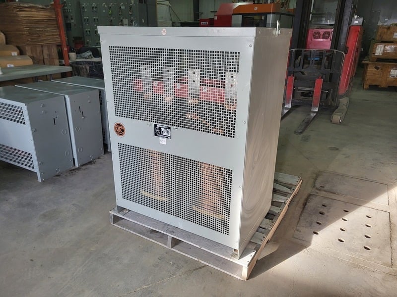 300 KVA 600 Primary, 120/208 Secondary, Marcus #MT300A1, Dry Type Transformer, like new - Image 3