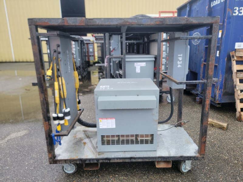 75 KVA 600 Primary, 208/120 Secondary, Dry Type Transformer, Nema 1 - Image 1