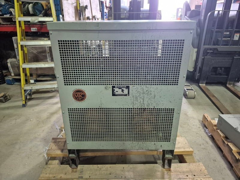 225 KVA 600 Primary, 240 Secondary, Marcus Transformer #MAT225A3, Dry Type Transformer, Nema 1 - Image 1