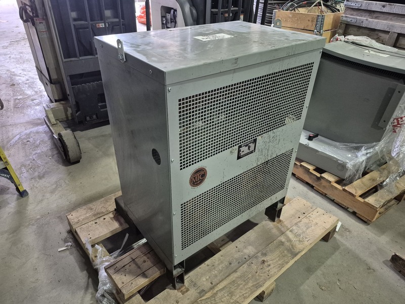 225 KVA 600 Primary, 240 Secondary, Marcus Transformer #MAT225A3, Dry Type Transformer, Nema 1 - Image 3