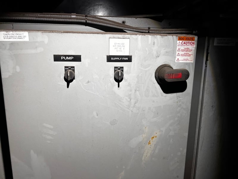 Haakon #AIRPAK, Air Handling Unit AHU - 7,200 L/s - Glycol/Hot Water Coil - 575 Volts, 3PH Industrial HVAC - Image 4
