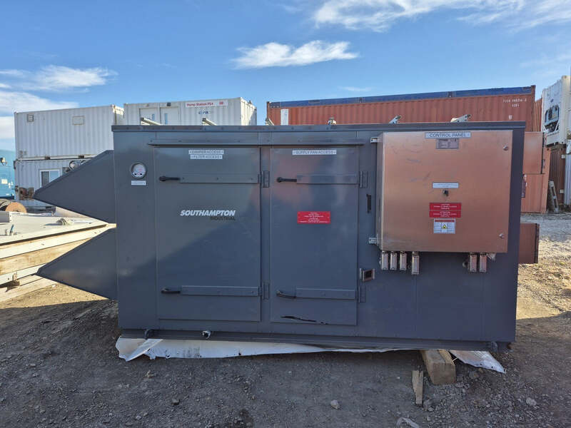 Southampton #RTH-95C-N0-N0-N10, Make-Up Air Unit/Air Mixing Unit, 9,535 CFM, 2021, new surplus (2 available) - Image 1