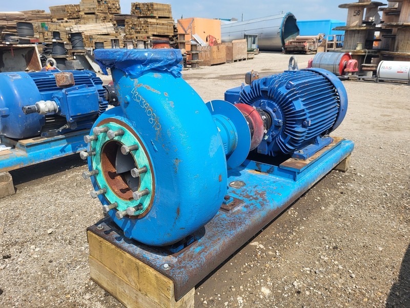 Goulds #3196, i-FRAME Process Centrifugal Pump, Size 8X10-16H w/ 200 HP Motor - Image 6