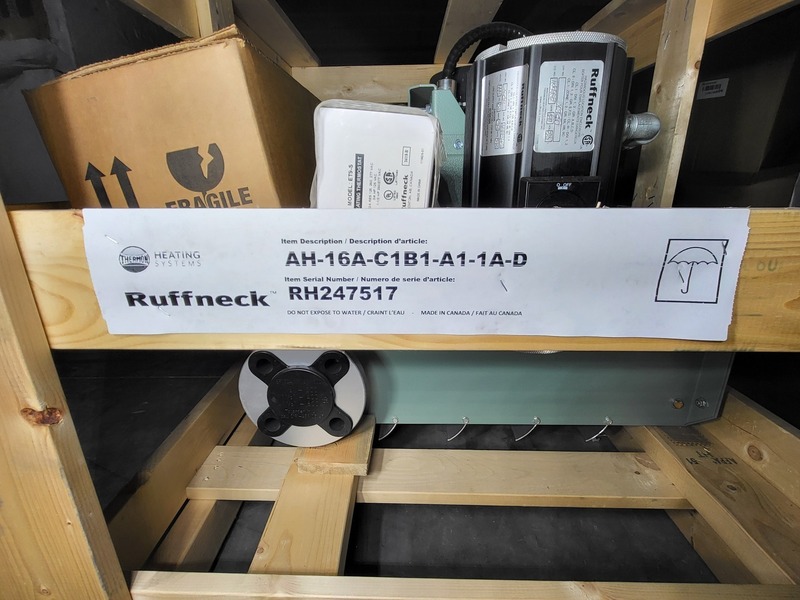 Thermon #AH-16A-C1B1-A1-1A-D, 60 KW Horizontal Heater Unit, 2021, new surplus - Image 9