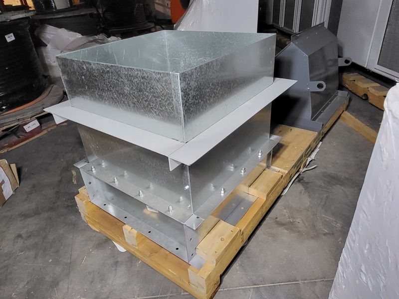 Greenheck #HPR-12024X24, 24" x 24" Backdraft Damper w/ Exhaust Hood & Bird Screen, new surplus - Image 9