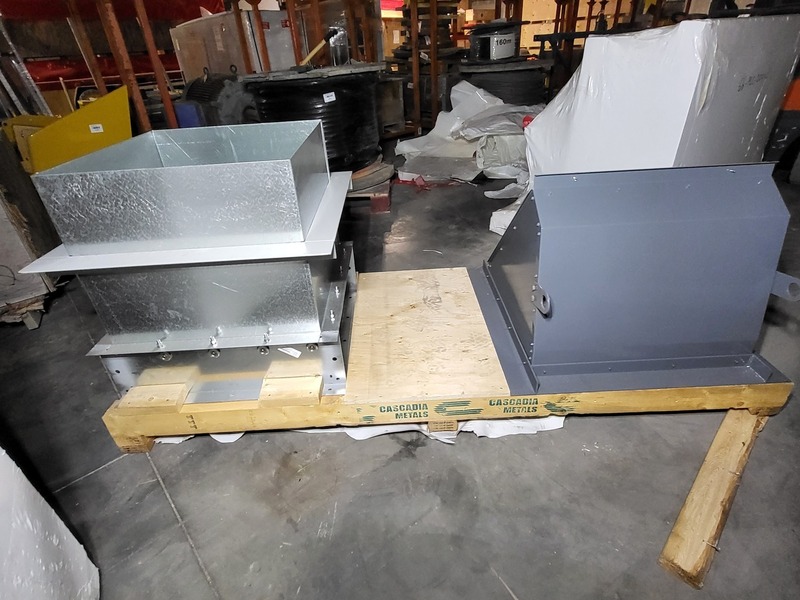 Greenheck #HPR-12024X24, 24" x 24" Backdraft Damper w/ Exhaust Hood & Bird Screen, new surplus - Image 10