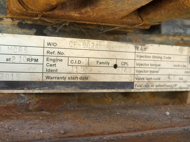 760 HP Cummins #QSK19-CM2150-MCRS, Heavy Duty Diesel Engine Core, 2015, AS IS - Image 9