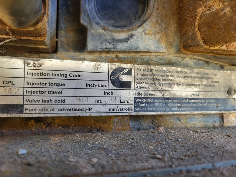 760 HP Cummins #QSK19-CM2150-MCRS, Heavy Duty Diesel Engine Core, 2015, AS IS - Image 10