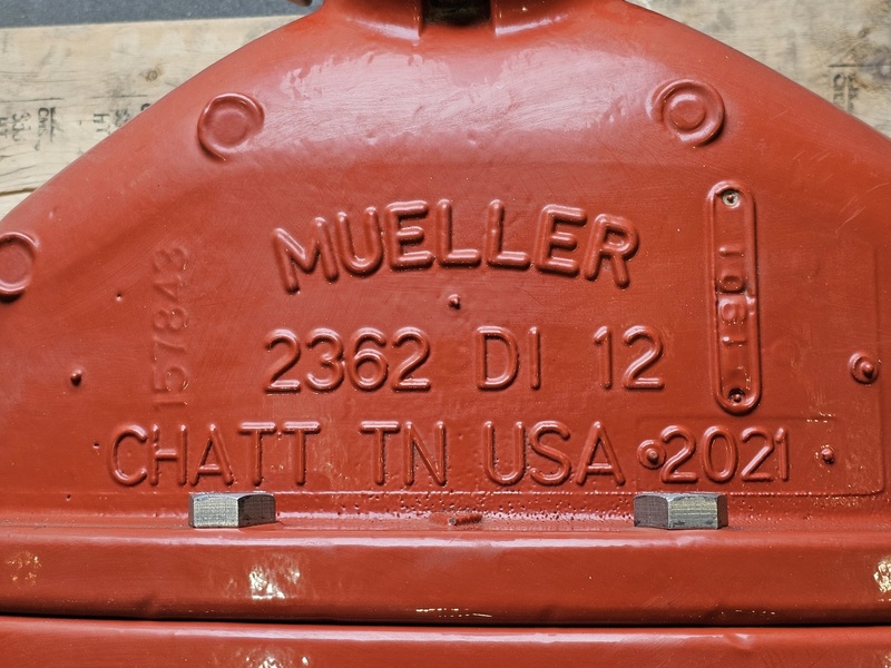 Mueller #A-2362, 12" MJ x FL Resilient Wedge Gate Valve - Image 2