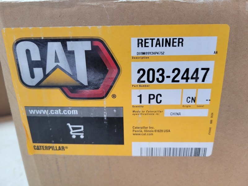 Caterpillar #203-2447, Retainer, new surplus - Image 2