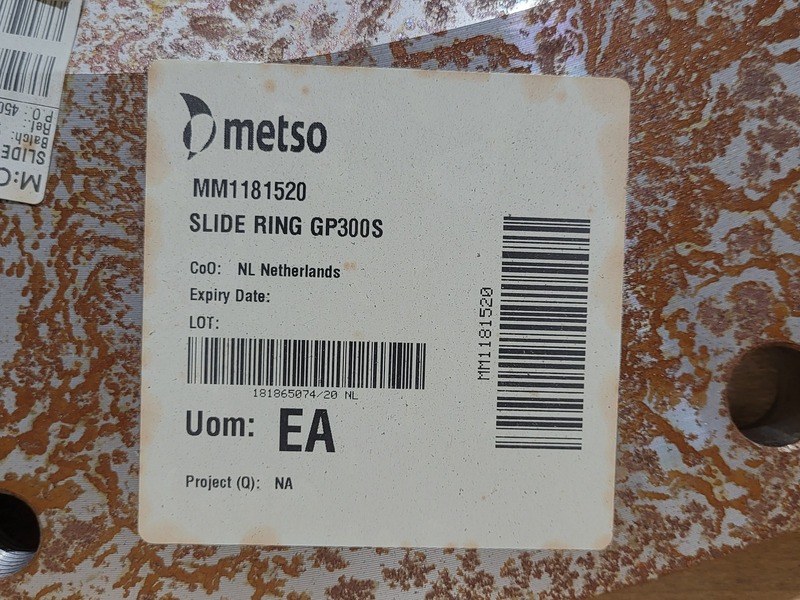 Metso #MM1181520, Slide Head Ring - Image 2