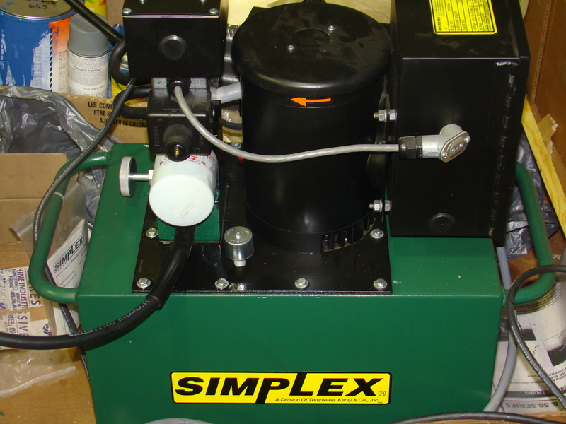 150 Ton, Simplex, Hydraulic Compaction Press - Image 3