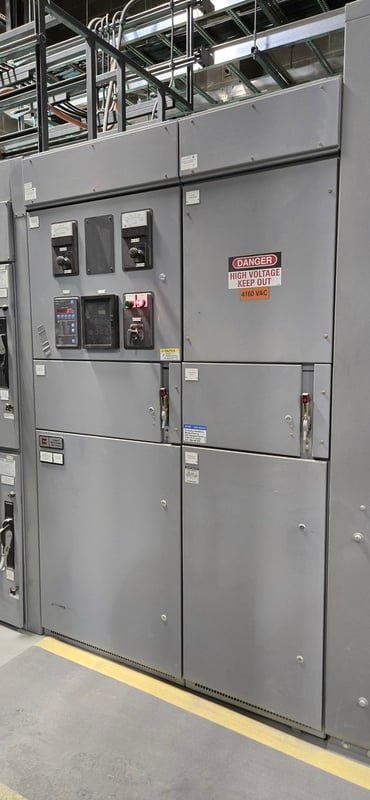Eaton Cutler-Hammer #AMPGARD, MV Switchgear, 4160 Volts, 50kA - Image 1