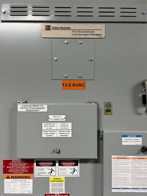 Cutler-Hammer, MVS 13800 Volts Load Interrupter Switch (5 available) - Image 2