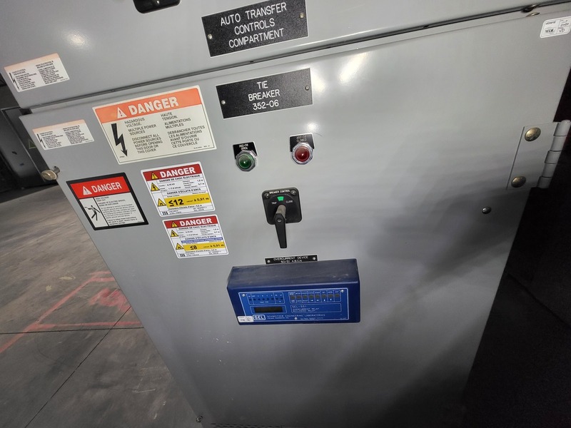 4 KV, Federal Pioneer, 2000 Amps Medium Voltage Switchgear Tie Breaker w/ Square D VR Breaker & SEL Relay - Image 8