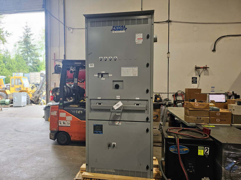 Eaton #4BIH3NBA30800BSC, 800 Amps, 208/120 Volt, 3 Phase Automatic Transfer Switch, 2019 - Image 1