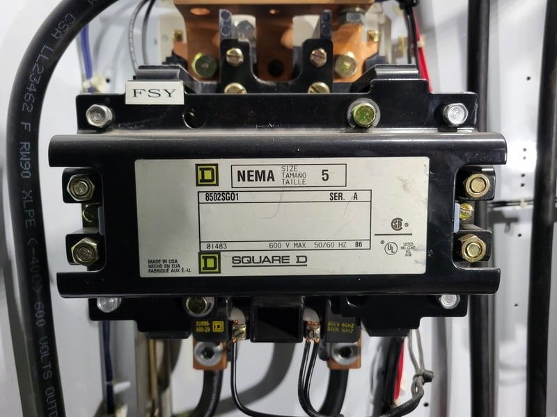 Square D #Model-6, motor control center mcc, 600 Volts, 3PH, 1200 Amps Bus (148 available) - Image 8